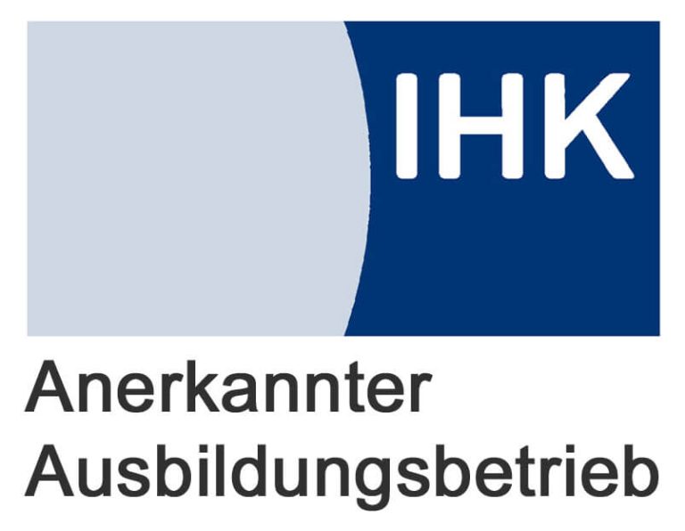 Logo IHK Ausbildungsbetrieb