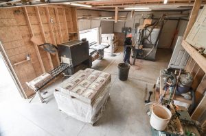 Holzspäne Briketts Brikettiung Verpackung