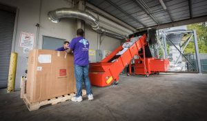 Dokument-Zerkleinerung WLK 10 Papier Shredder