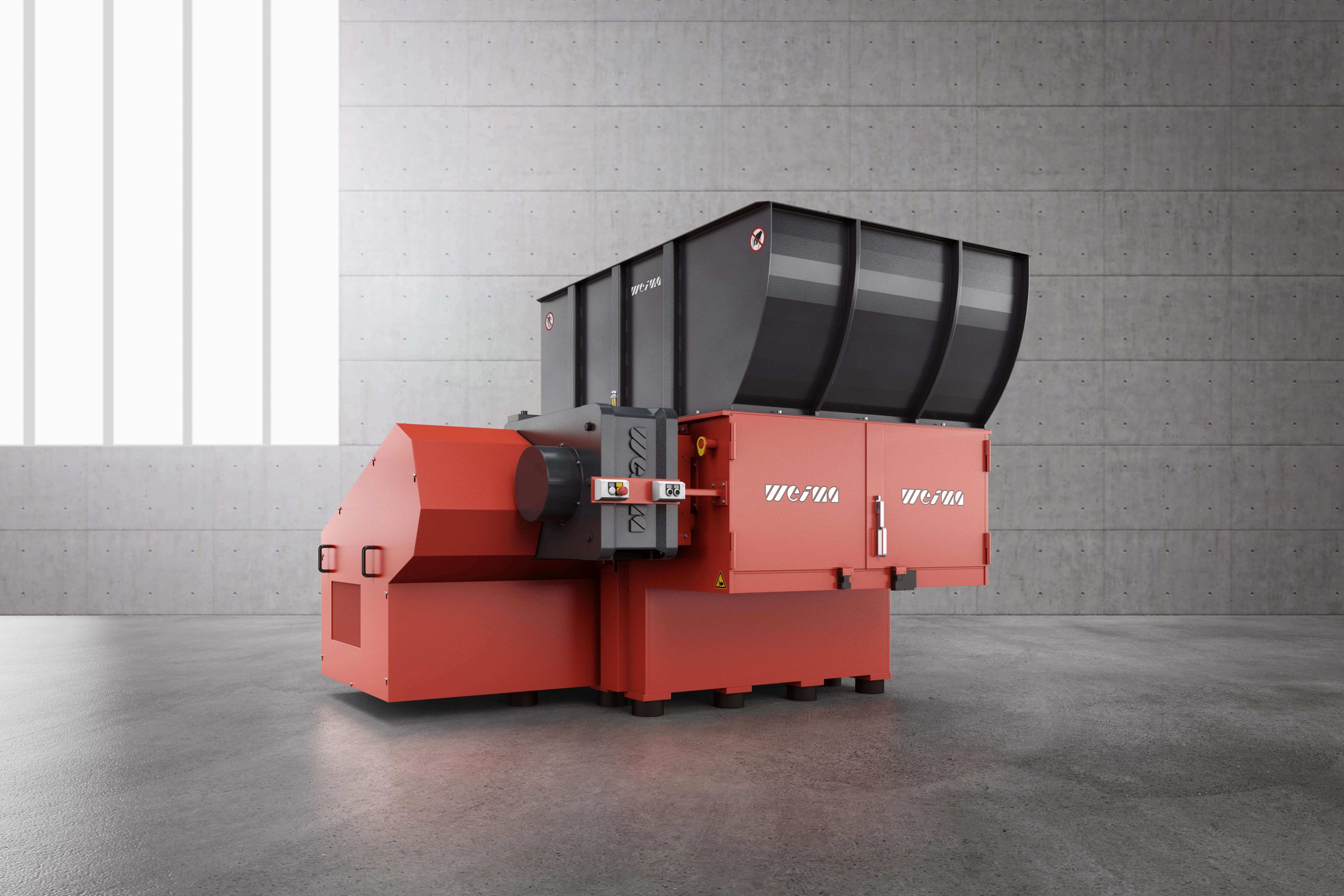 WEIMA WL 1500 single-shaft shredder