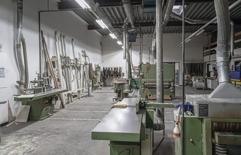 The wood workshop at Ulrich Althoff GmbH