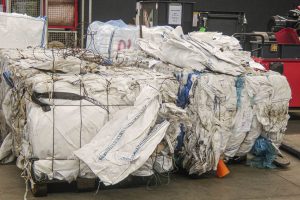 Recycling von Big Bags in Ballen
