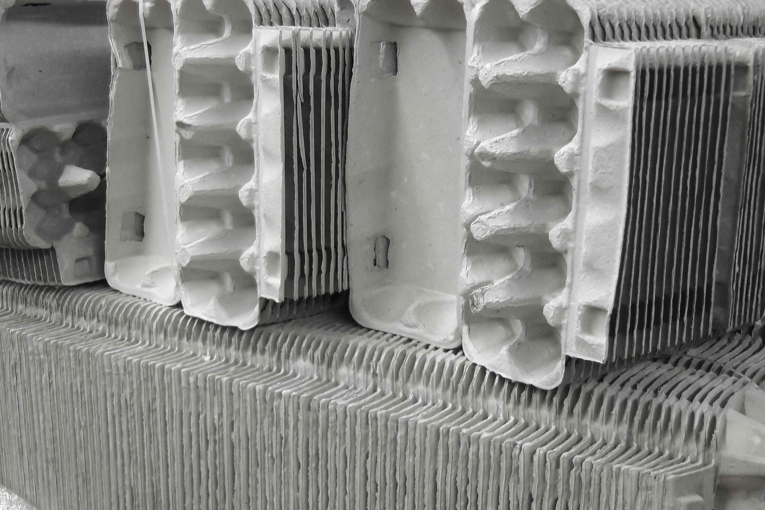 Eierkartonproduktion