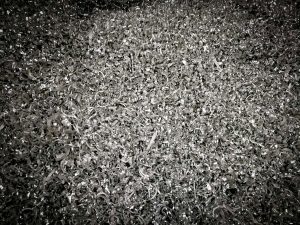 Magnesium chips before briquetting
