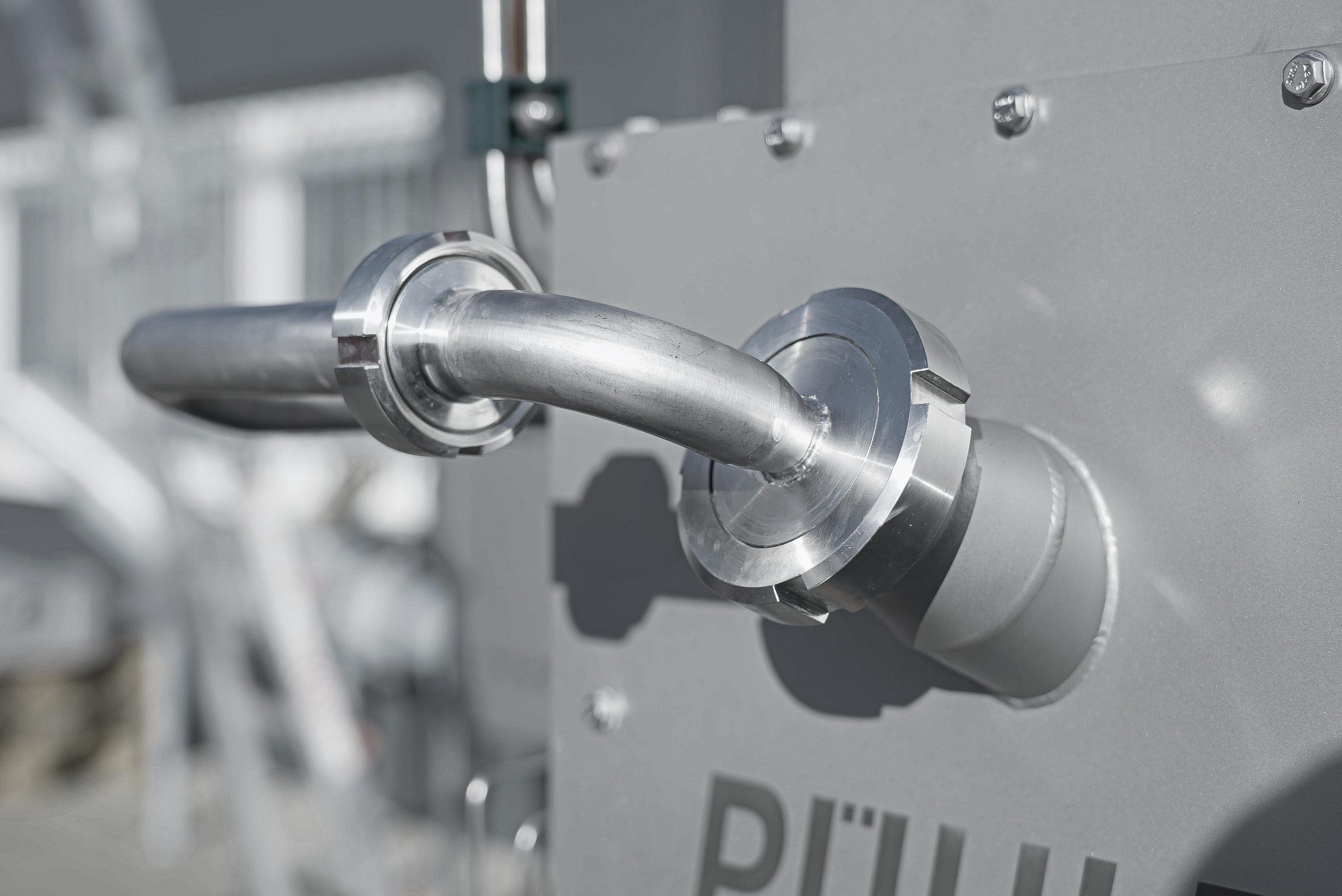 PUEHLER draining presses are made of high quality stainless steel
