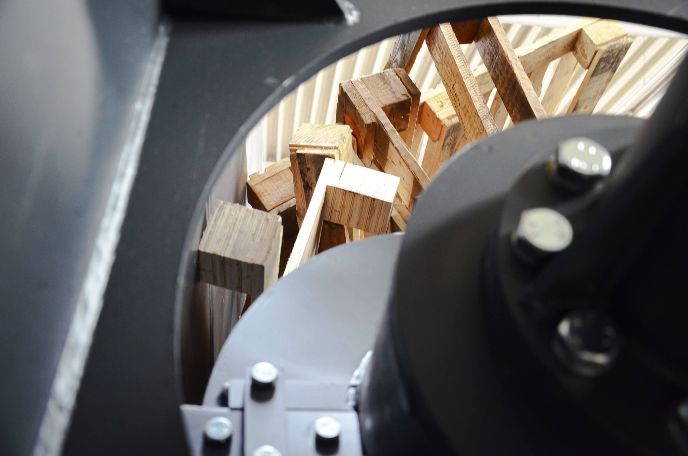 Innenansicht des WEIMA Holzwolf