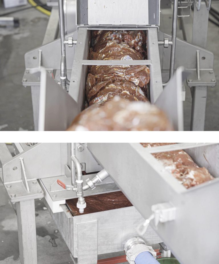 Ketchup rework during production process