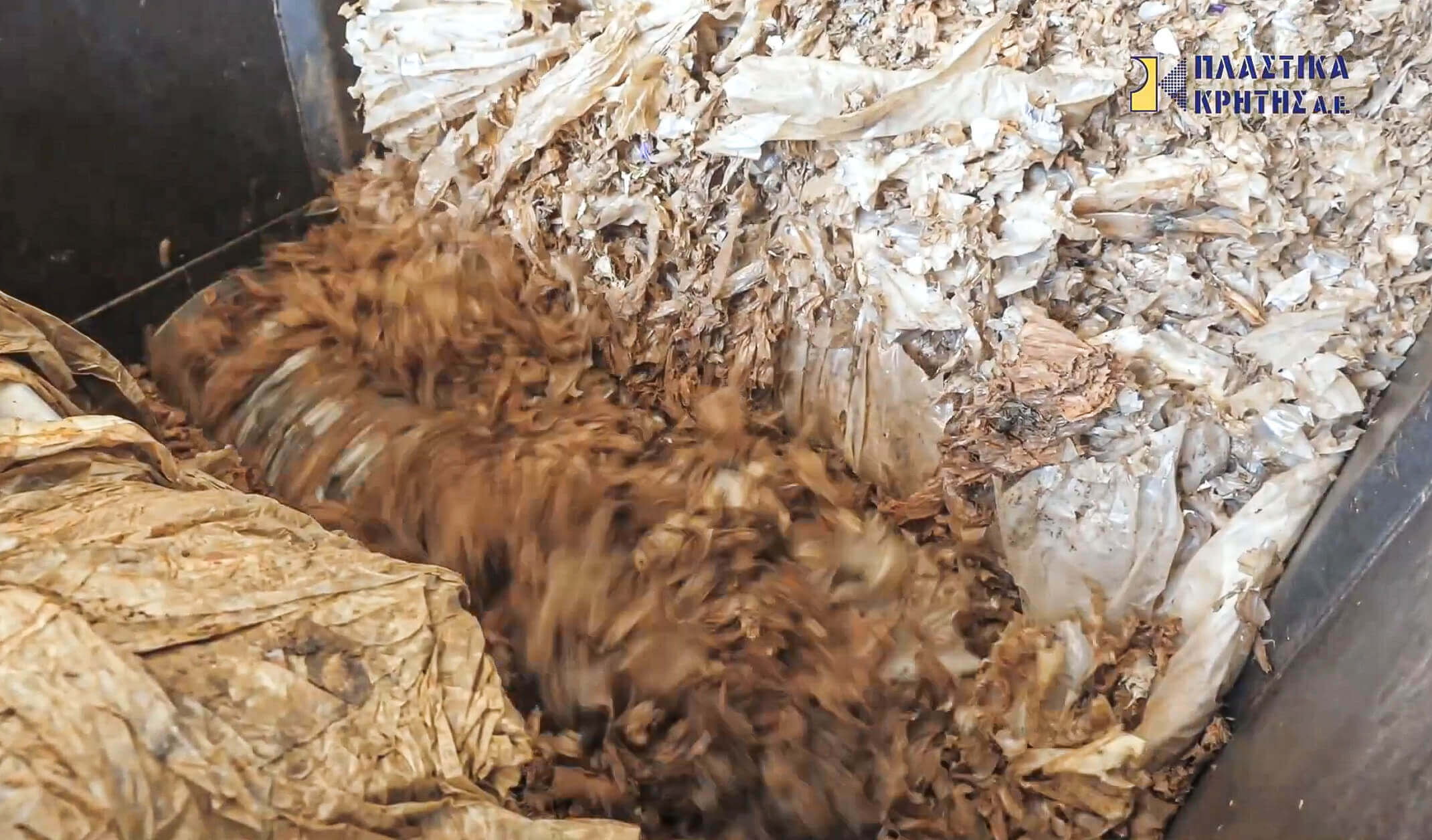 Plastika Kritis Landwirtschaftsfolie Shredder