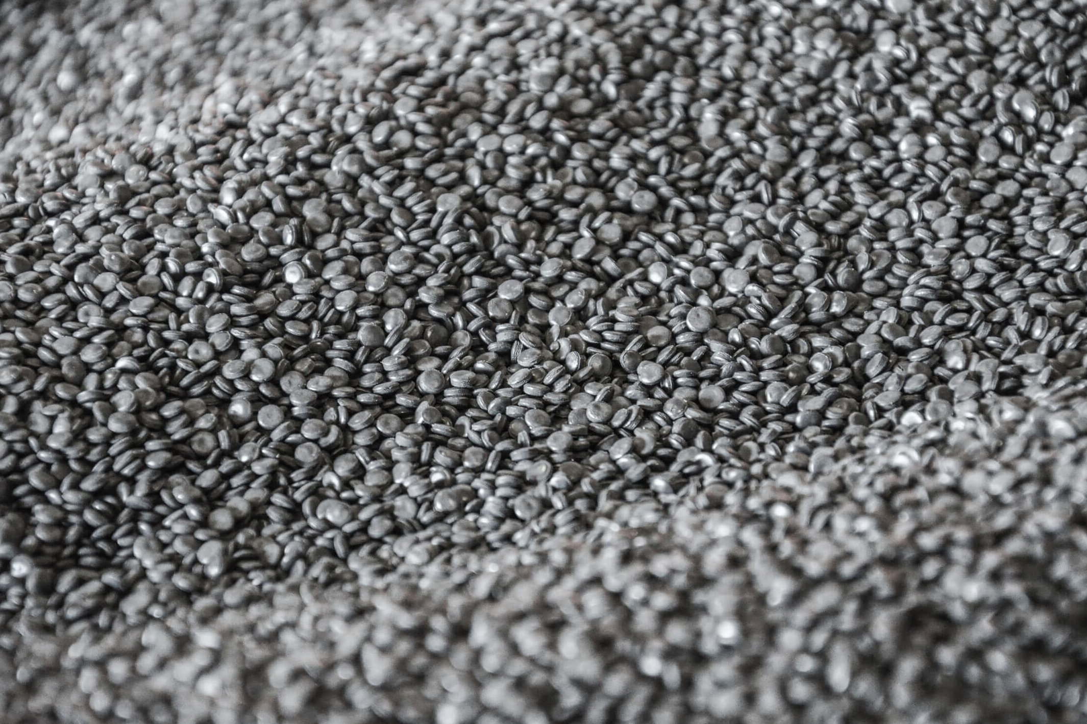 Extrusion pellets and granulate from plastic production