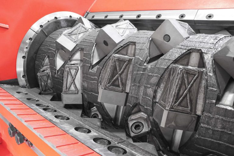 Vautidmantel auf einem Rotor