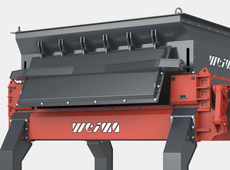 The WEIMA M8.28 can be easily serviced via the lateral inspection flap