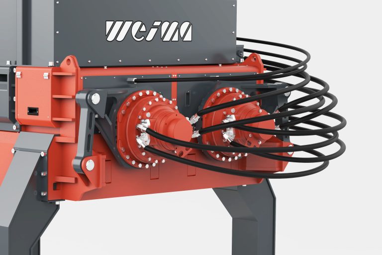 WEIMA M8.28 Shredder mit Hydraulik Antrieb
