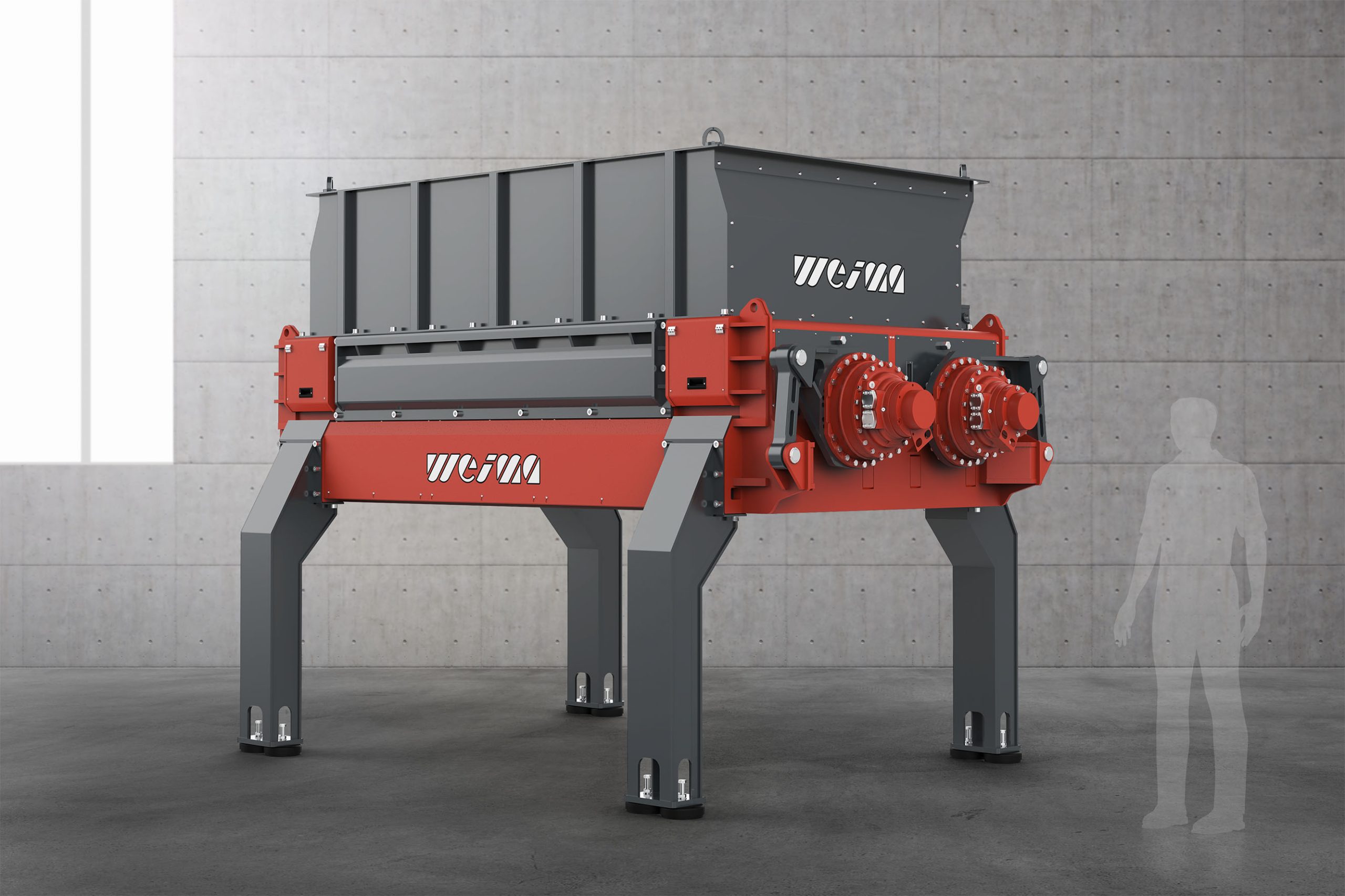 Zweiwellen Schredder von WEIMA