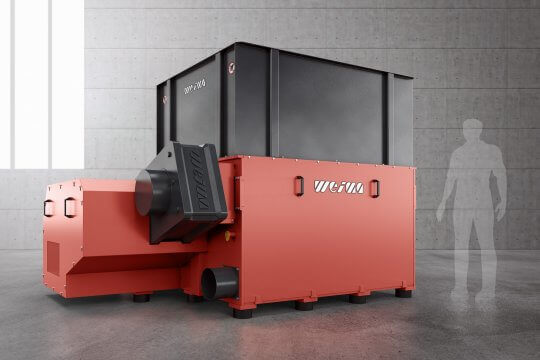 WL 20 single-shaft shredder from WEIMA