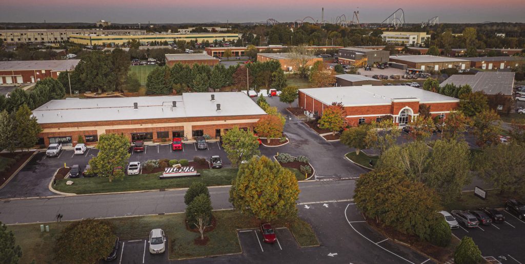 Zwei WEIMA Gebäude in Fort Mill USA