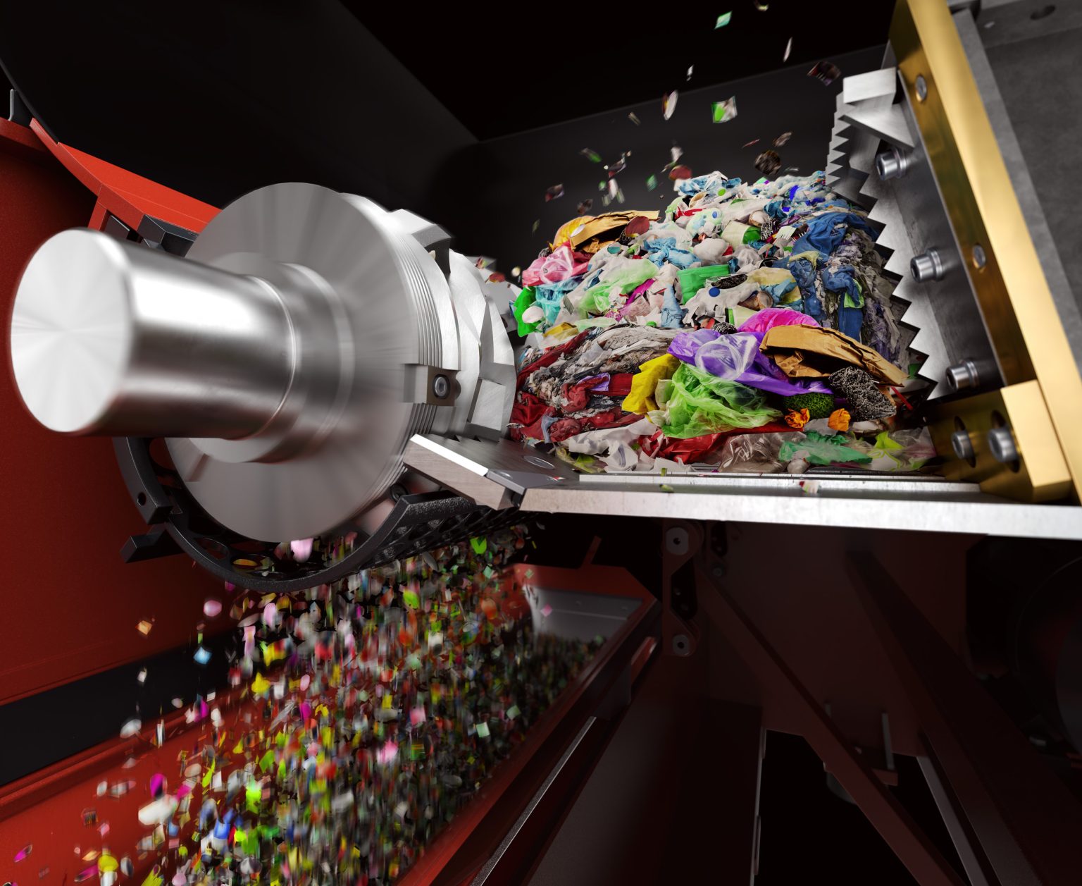 Shredder Process Industrial shredders & compressing technology by WEIMA