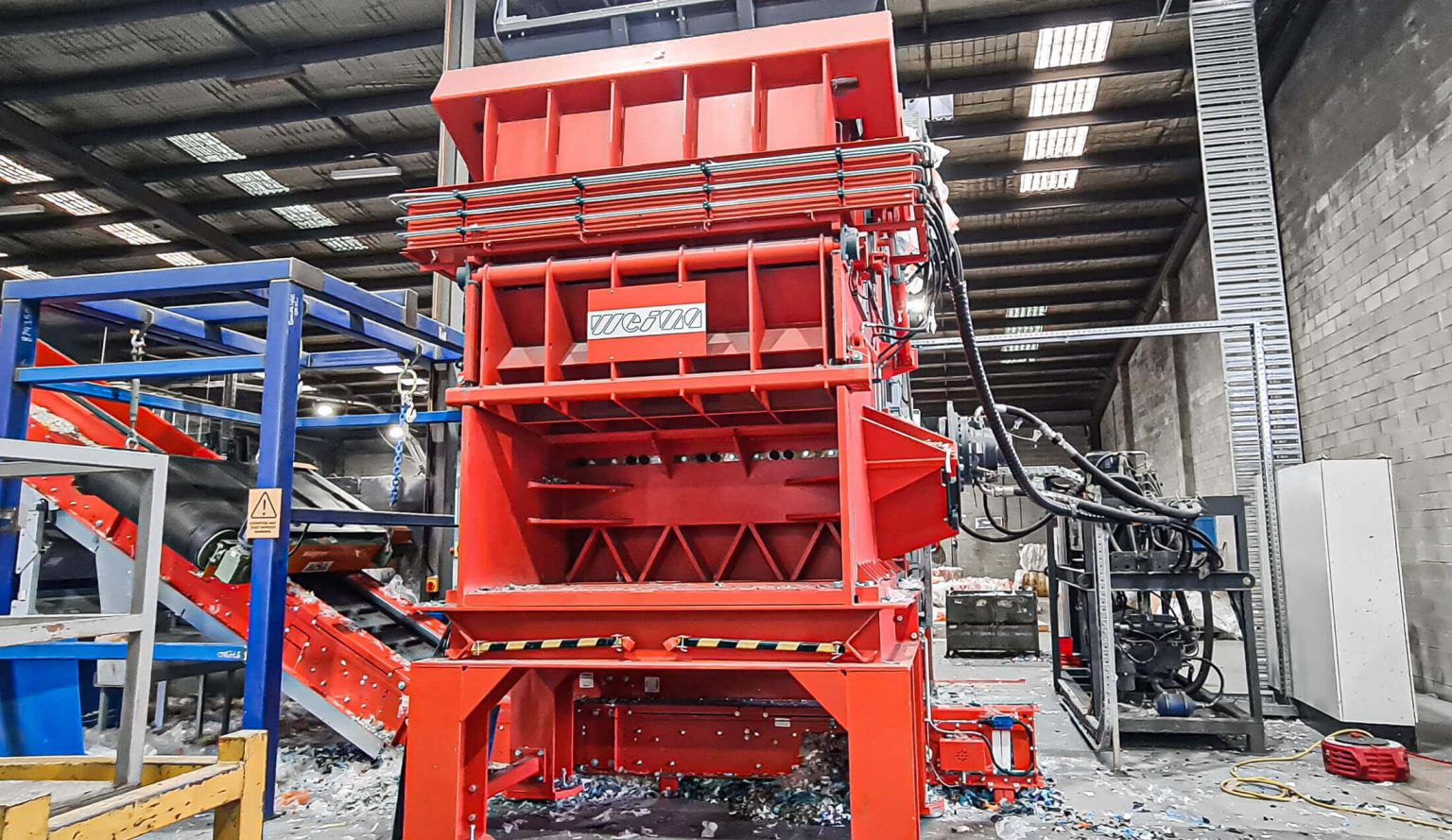 Industrial shredders & compressing technology by WEIMA