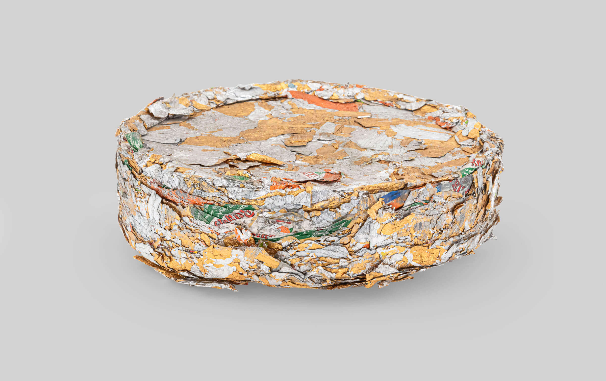 Verpresste Bierflaschen