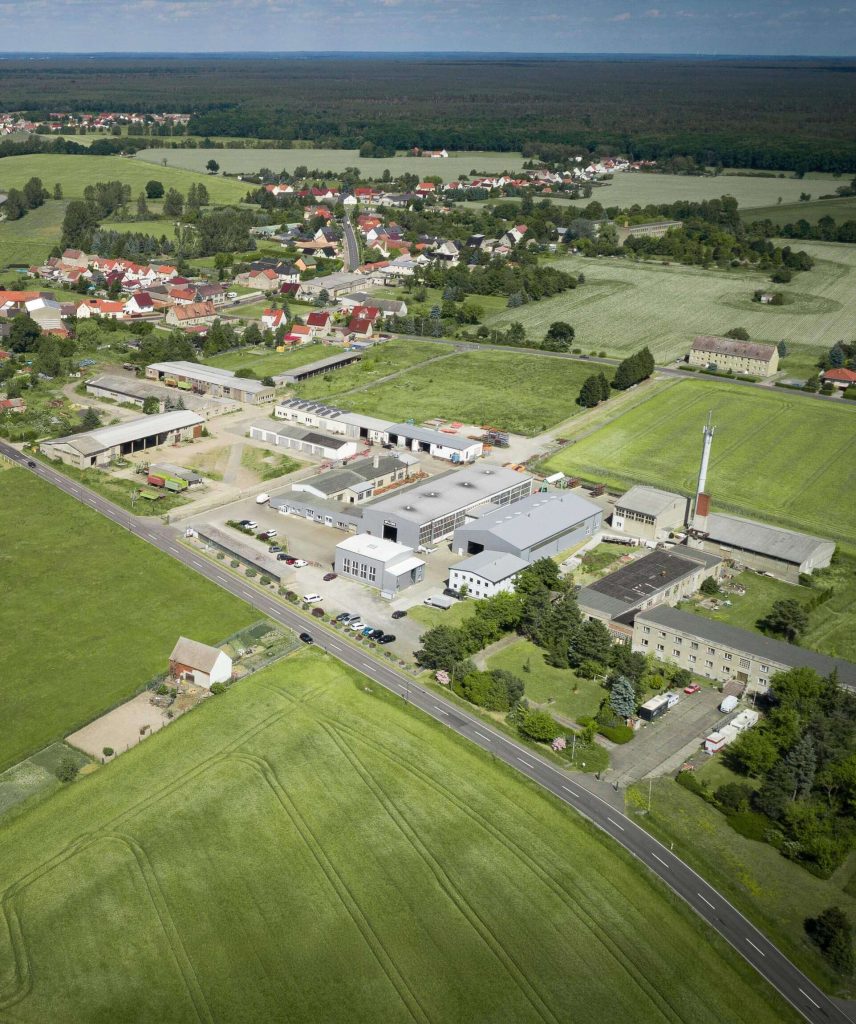 WEIMA Produktionsstandort in Annaburg, Sachsen-Anhalt