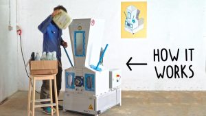 Titelbild wie die WEIMA Shredder Pro maschine funktioniert