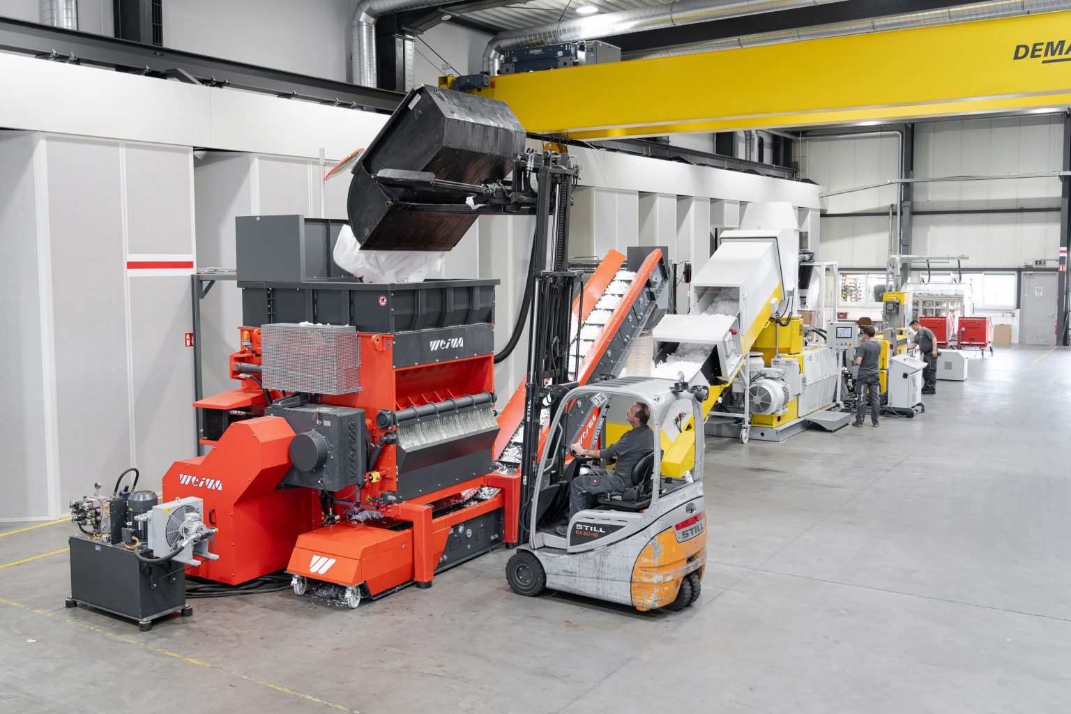 Industrial shredders & compressing technology by WEIMA