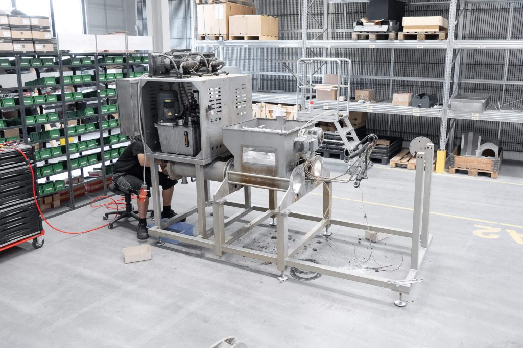 WEIMA C.200 Duo drainage press overhaul
