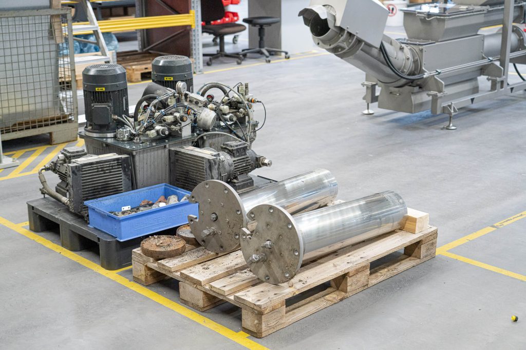 WEIMA C.200 Duo drainage press overhaul
