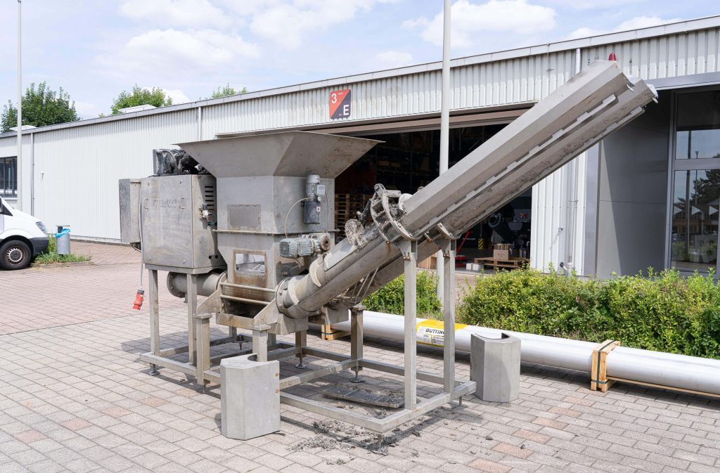 WEIMA C.200 Duo drainage press before overhaul