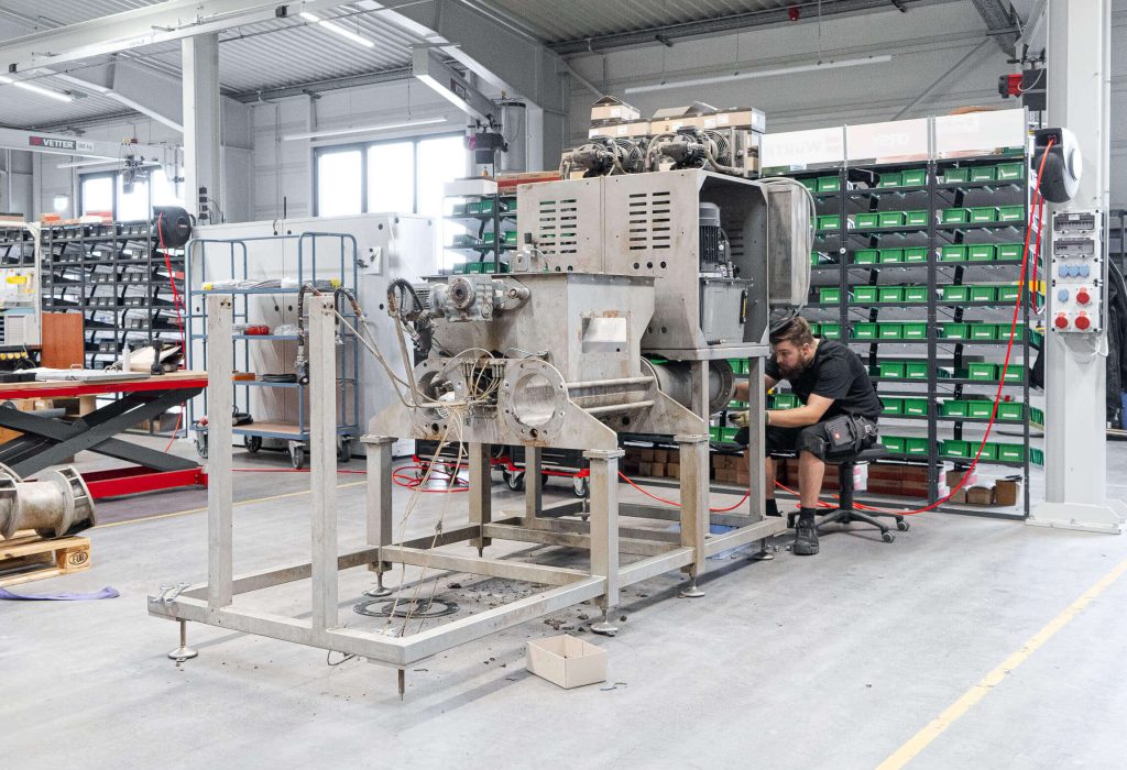 WEIMA C.200 Duo drainage press overhaul