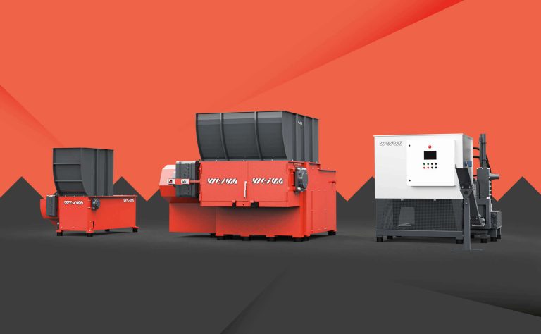 A graphic showing all the machines on display at LIGNA: WEIME WL 4, WEIMA WLK 1500 and TH 1200 briquetting press