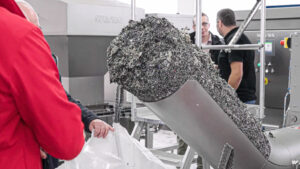 Agrarfolien Feinanteile Pressling