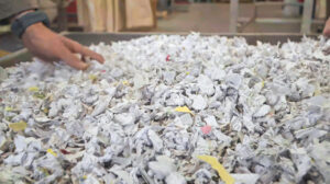 Zerkleinerte Dokumente