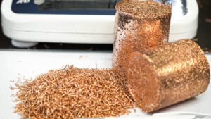 Kupfer Späne Briketts