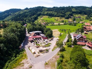 Luftaufnahme Gelände RODA Holzcenter