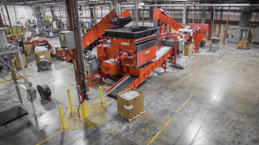 plastic recycling with weima shredder at fiberon location in north carolina