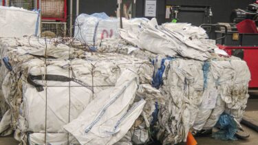 Recycling von Big Bags in Ballen