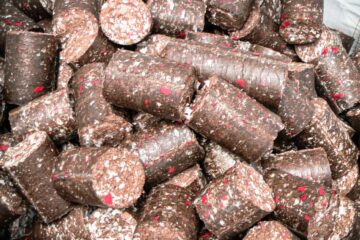 Briketts aus Tabak