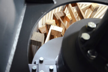 WEIMA Woodwolf -internal view of the device