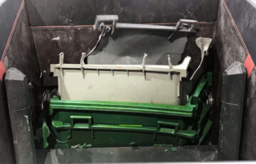 Hartkunststoff Abfallbehälter Shredder