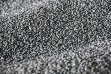 Extrusion pellets and granulate from plastic production