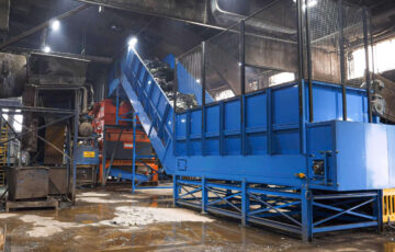 Folienrecycling mit einer Anlage in den Niederlanden