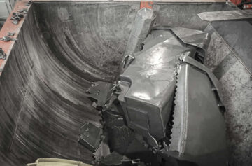 Abfalltonne Hartkunststoff Shredder