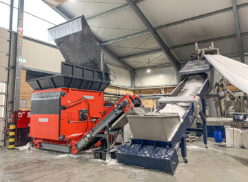 WEIMA WLK Super Jumbo plastic shredder and extruder