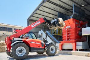 WEIMA PreCut 2000 shredder for agricultural film