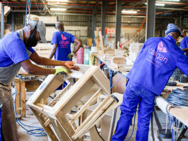 Furniture makers at Calgan Recliners