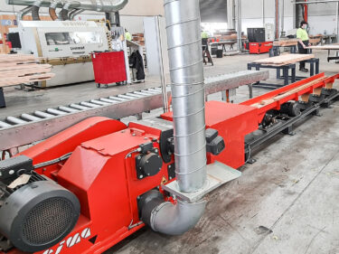 WEIMA wood grinders WL 4 (back) and WLH Tiger 400 (front)
