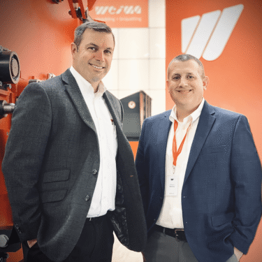 Madison Burt and Jeremy Boggs at K-Show in Germany, 2019