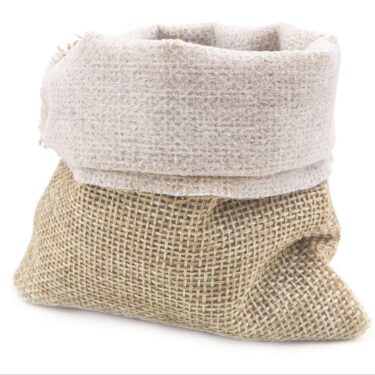 Sack aus Raphia Garn