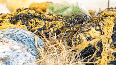 ghost nets waste before shredding
