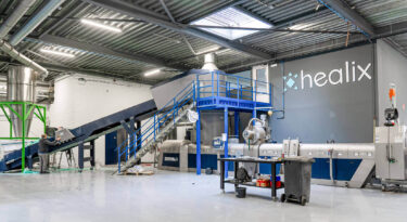 Extrusionsmaschine von Erema in Halle von Healix